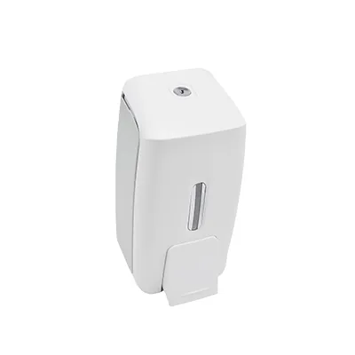 Distributeur de savon liquide mural professionnel ABS 800ml blanc - Distributeur de savon-2