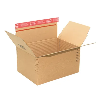 Carton d'expédition à hauteur variable Brun A4+ 31 x 23,8 x 8/17 cm - Boîte carton - Lot de 10 - Cartons d'expédition, Boîtes carton