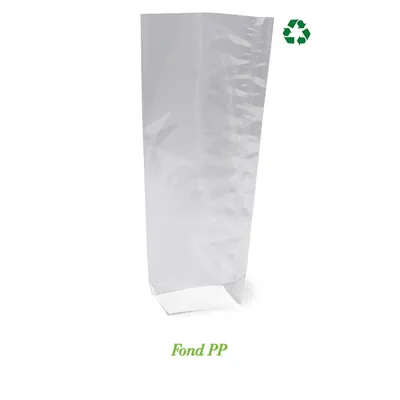 Sachet transparent fond rigide cellulose biodégradable 14 x 30,5 cm - Sachet confiserie - Sachet bonbons - Lot de 100 - Sachets bonbon, Sachets confiserie-2