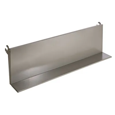 Tablette tôle pour CD/DVD - Ligne Store gris métallisé pas de 50 mm-2