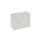 Sac pelliculé blanc mat poignées cordelette 23 x 10 x 18 cm 190g – Paquet de 20 - Sacs cadeaux Saint-Valentin, Pochettes cadeaux Saint-Valentin