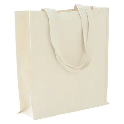 Totebag - Sac coton beige 36 x 11 x 37 cm - Paquet de 10 - Sacs coton-2