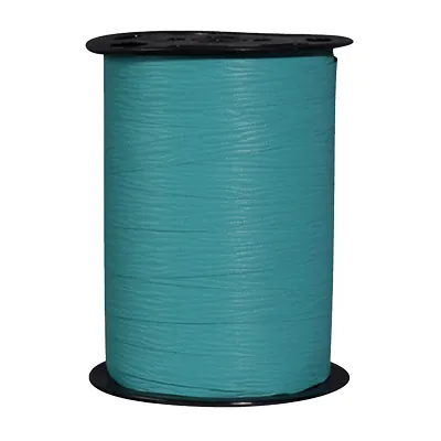 Bolduc mat bleu turquoise 10 mm x 250 m polypropylène - Bolducs unis