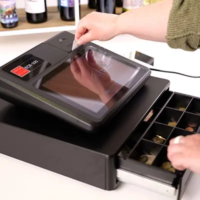 Caisse enregistreuse Techfive ECR-100 avec tiroir intégré - Caisses enregistreuses-7