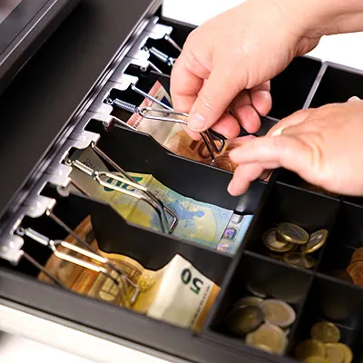 Caisse enregistreuse Techfive ECR-100 avec tiroir intégré - Caisses enregistreuses-8