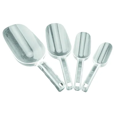 Pelle doseuse plastique transparente 140 ml 23,5 cm - Pelle alimentaire - Bacs traiteurs, Bacs alimentaires-2