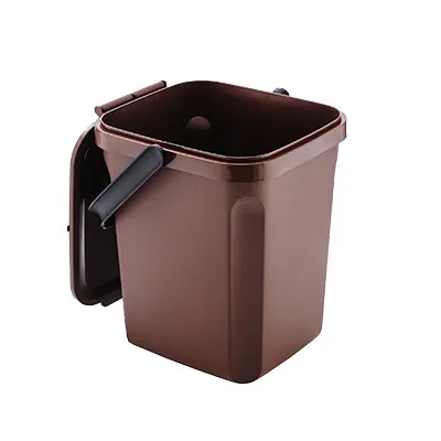 Poubelle à déchets organiques de 10 L avec poignée - Poubelles professionnelles-2