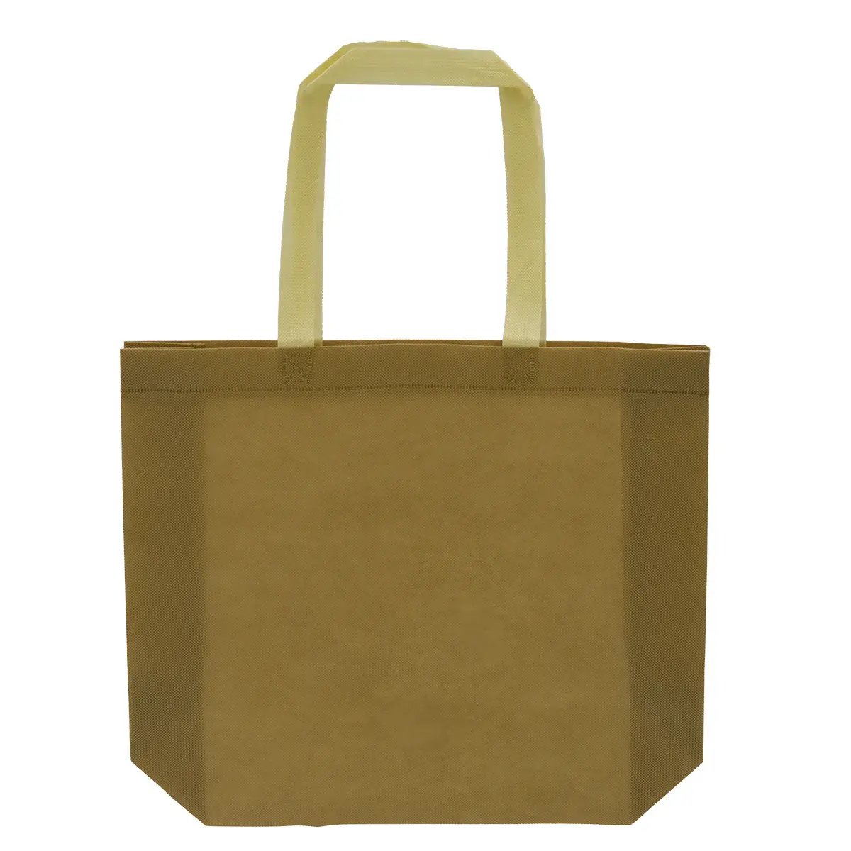 Sac cabas polypropylène non tissé écru 40+10 x 30 cm - Paquet de 20 - Sacs non tissés, Sacs polypropylène-3