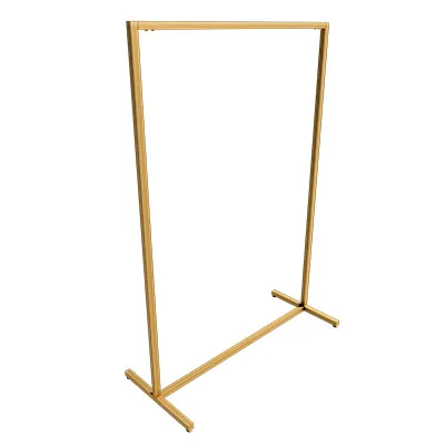 Portant - Or - L 105 x H 150 cm - Ligne Square 25 or-2