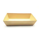 Carton rectangulaire naturel 33 x 20 x 7,4 cm, paquet de 10 - Corbeilles Noël