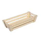 Cagette bois naturel 32,5 x 13,5 x 7 cm - Barquettes bois, Cagettes bois 