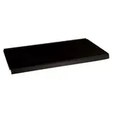 Tablette métallique noir sablé 66,5x47