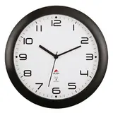 Horloge murale ronde, radio pilotée - Horloges