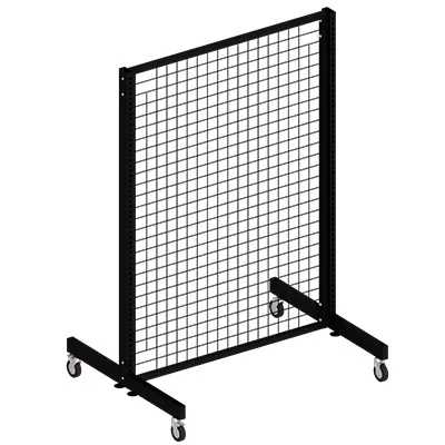 Grille noir sablé 141x97 - Ligne Store noir Sablé pas de 25 mm-2