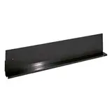 Tablette noir sablé 66,5 cm pour presse / librairie