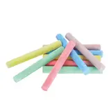 Craie pour tableau couleur anti poussière Wonday - Boîte de 10 couleurs - Craies
