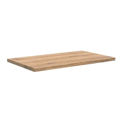 Tablette mélaminé chêne Sherman - L 60 x P 30 cm - Tablettes Bois Mélaminé