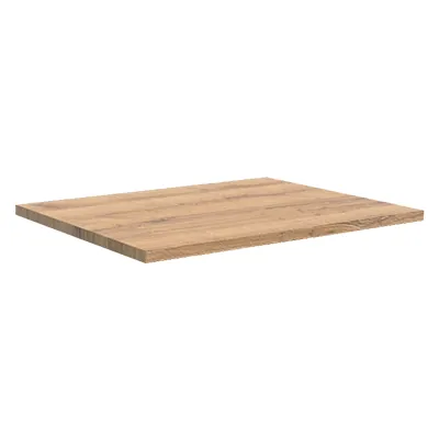 Tablette mélaminé chêne Sherman - L 60 x P 40 cm - Tablettes Bois mélaminé
