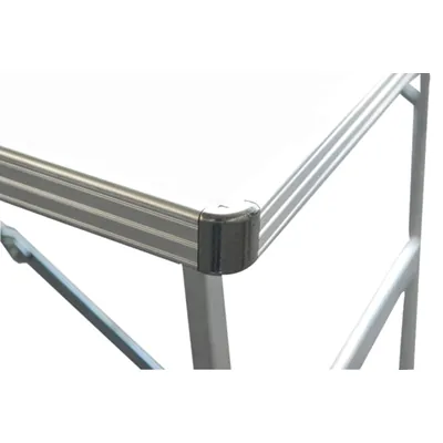 Table pliante marché renforcée avec plateau 150 x 80 x 80 cm - Table de marché - Tables de marché, étals de marché-2