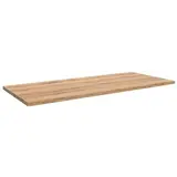Tablette mélaminé chêne Sherman - L 100 x P 40 cm - Tablettes bois pour Ligne Store