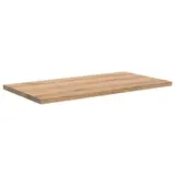 Tablette mélaminé chêne Sherman - L 66,5 x P 30 cm - Tablettes bois pour Ligne Store