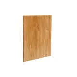 Fond gondole bois plein pin massif brun 62,7 x 80 cm - fond pour gondole - panneau bois pour gondole - Fonds pleins Ligne Store