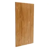 Fond gondole bois plein pin massif brun 62,7 x 120 cm - Fond pour gondole - Panneau bois pour gondole - Fonds Bois