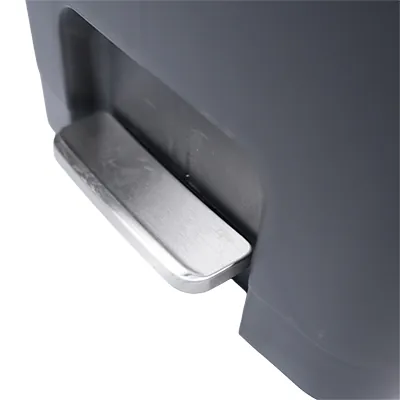 Poubelle à pédale HANA noire 45 L L 37 x P 30,8 x H 65 cm - Poubelles professionnelles-7