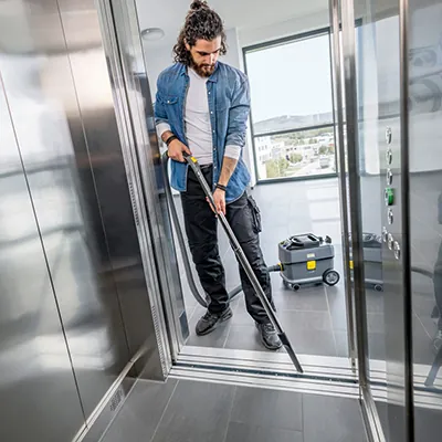 Aspirateur Karcher© T 10/1 HEPA – Gris anthracite / Jaune - Aspirateurs-5