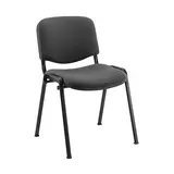 Chaise de réunion visiteur empilable IBIZA tissu gris - Siège professionnel - Chaises d'intérieur