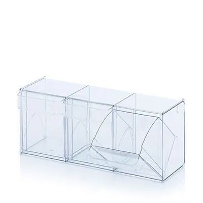 Bac 3 tiroirs basculants 60 x 19,7 x 24 cm - Blocs tiroirs-3