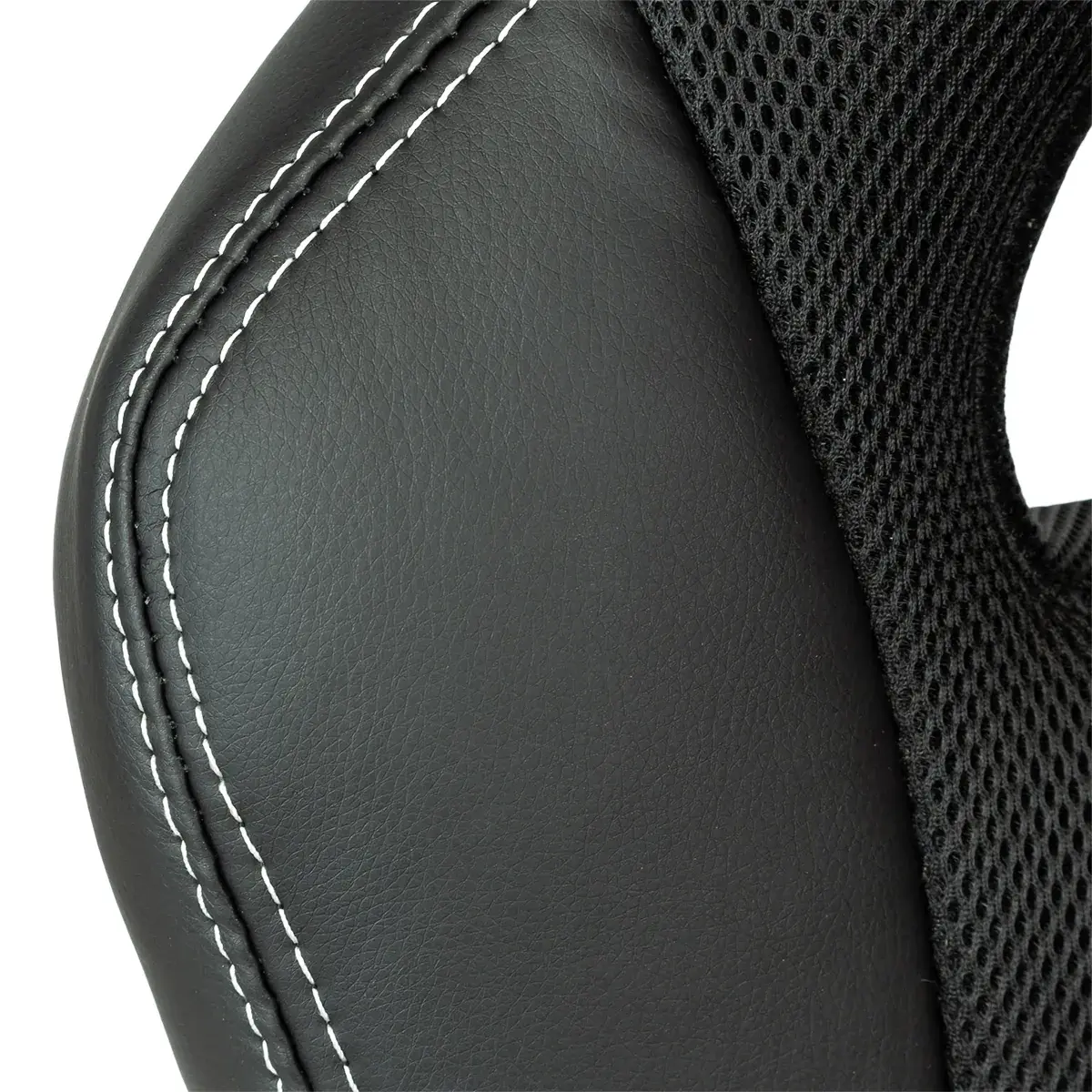 Fauteuil de bureau baquet Montecarlo type racing – Chaise gaming professionnelle - Noir - Sièges de bureaux-2