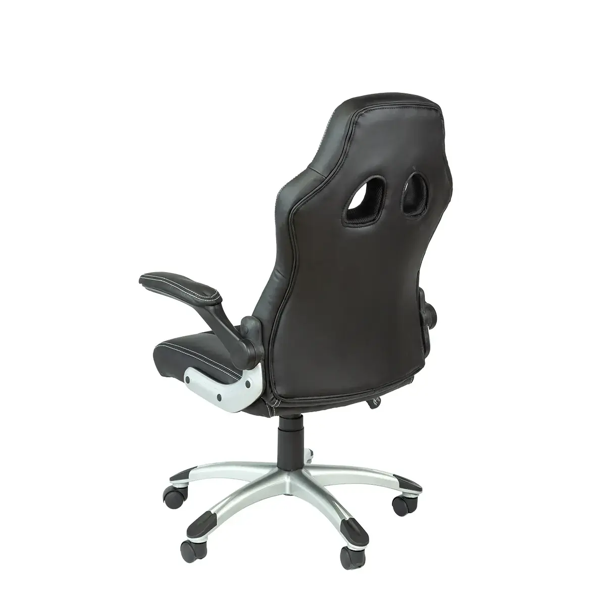 Fauteuil de bureau baquet Montecarlo type racing – Chaise gaming professionnelle - Noir - Sièges de bureaux, Fauteuils de bureaux-9