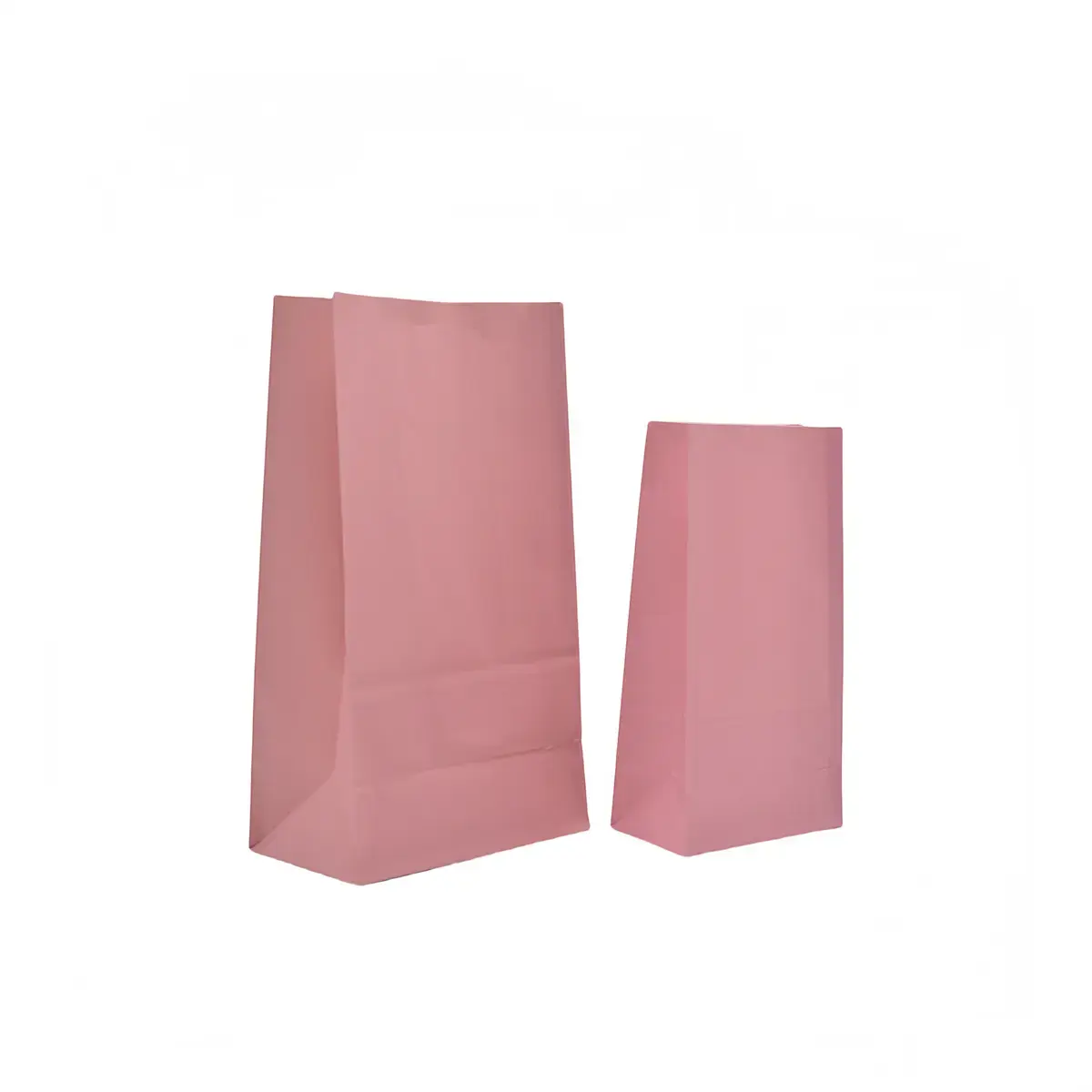 Pochette cadeau SOS kraft rose poudré 9x6x18 cm 70 g/m² - Paquet de 250 - Pochettes SOS kraft-2