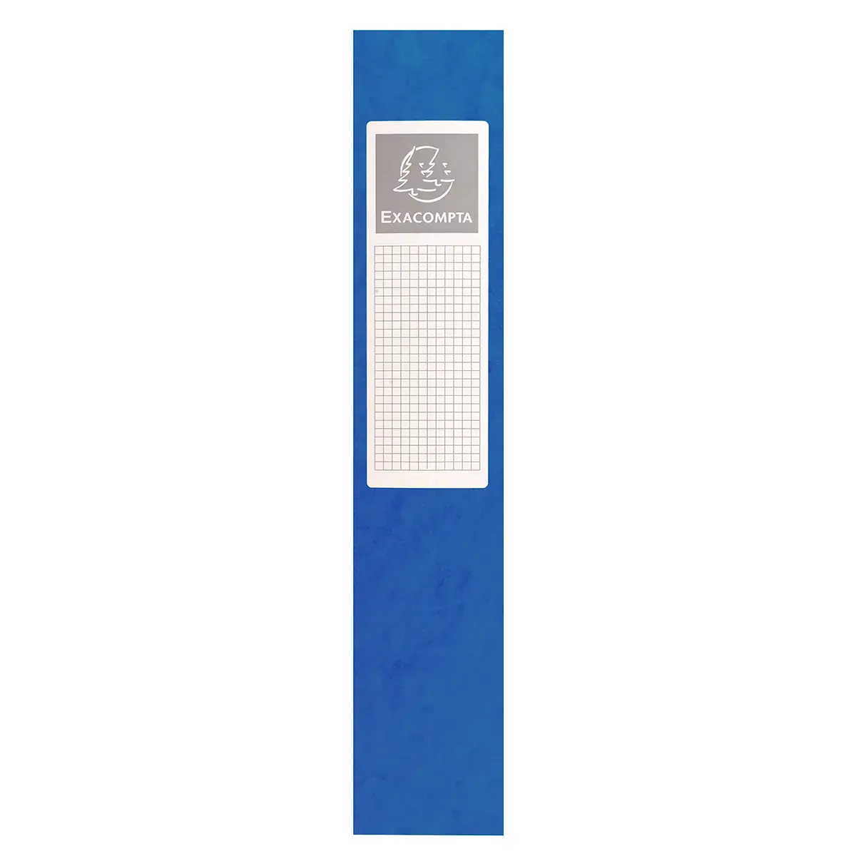 Boîte de classement A4 Dos 60 mm fermeture élastique carte lustrée Exabox - Bleu - Boîtes archives, Boîtes de transfert-2