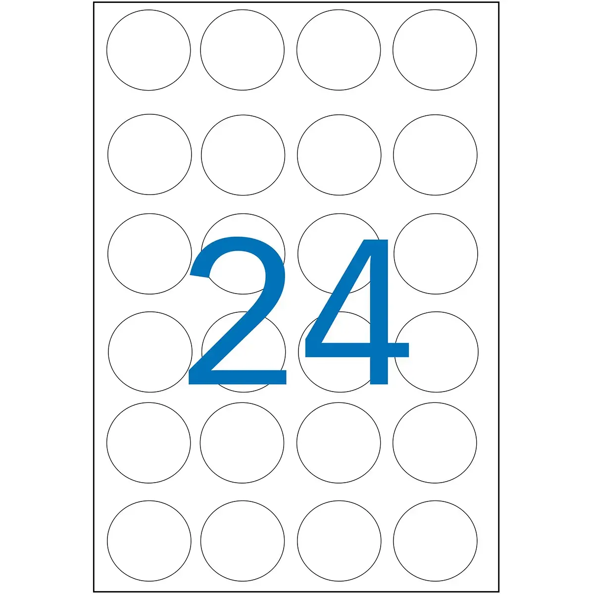 Gommettes rondes adhésives rouges Ø 30mm - Paquet de 240 - Pastilles adhésives, Gommettes autocollantes-3