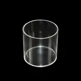 Bac de présentation rond PMMA ø 15 x H 15 cm - Vitrine tube plexi - Bac cylindrique