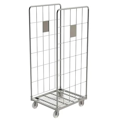 Roll conteneur démontable 2 côtés 500kg 72 x 80,5 x 189 cm - Roll de manutention - Chariots de manutention