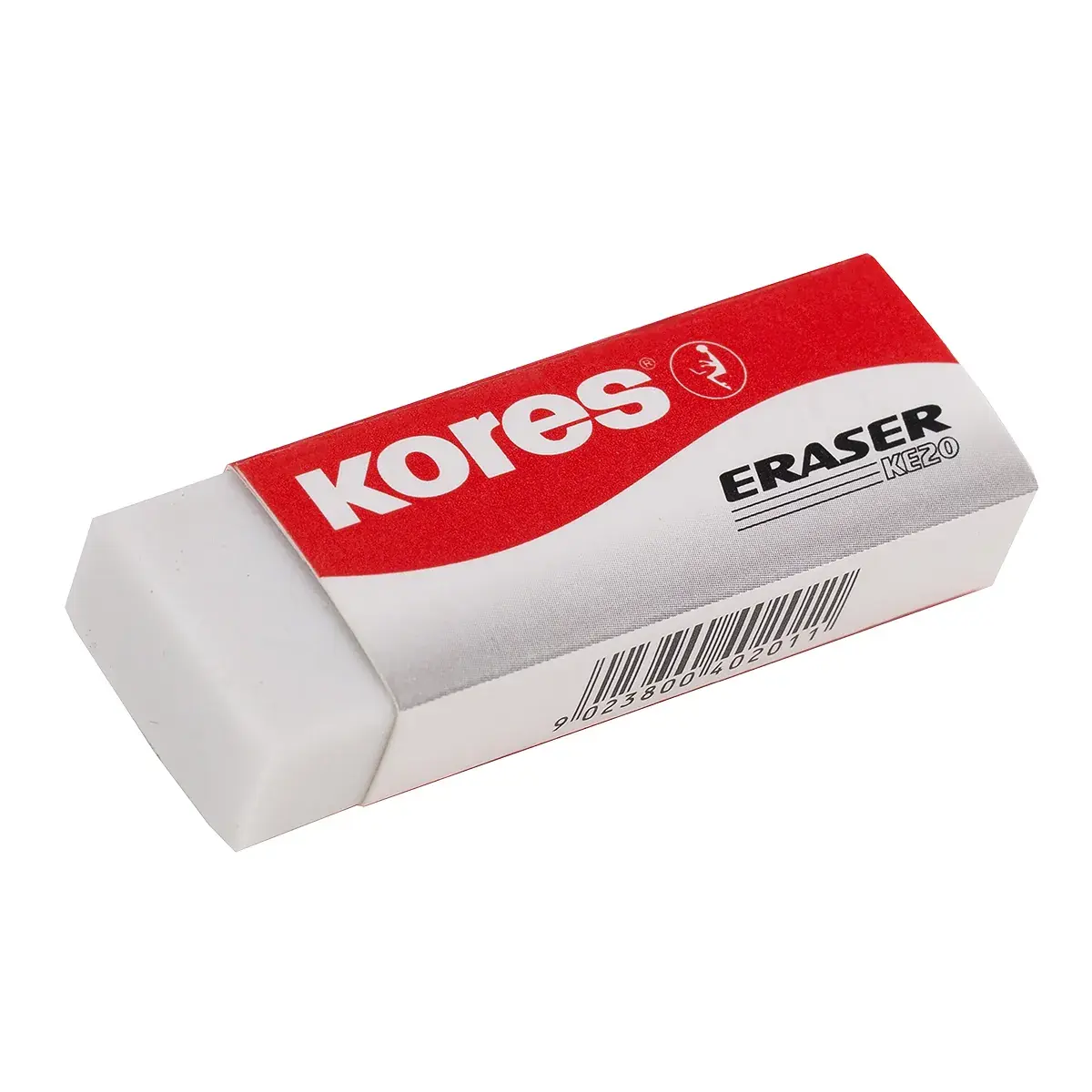 Gommes Blanches Kores KE-20 PVC Sans Phtalates - Lot de 2 - Correction-3