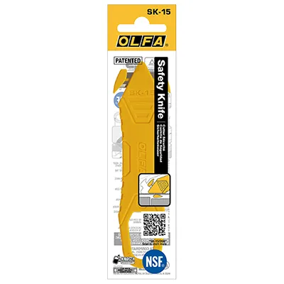 Cutter de sécurité ambidextre jetable SK-15 Olfa 4 mm - Cutters-3