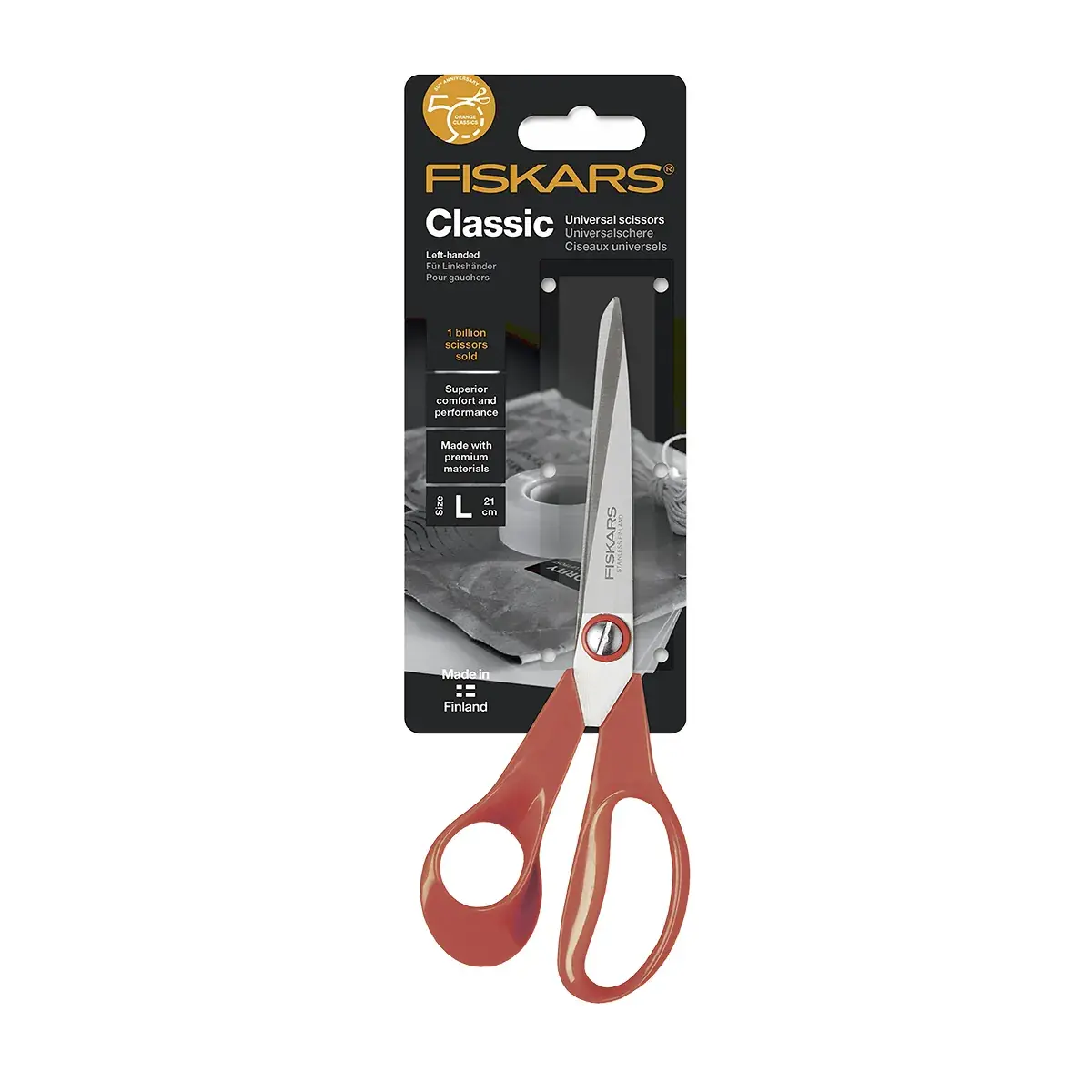 Ciseaux Fiskars Classic Gauchers 21cm - Ciseaux-2