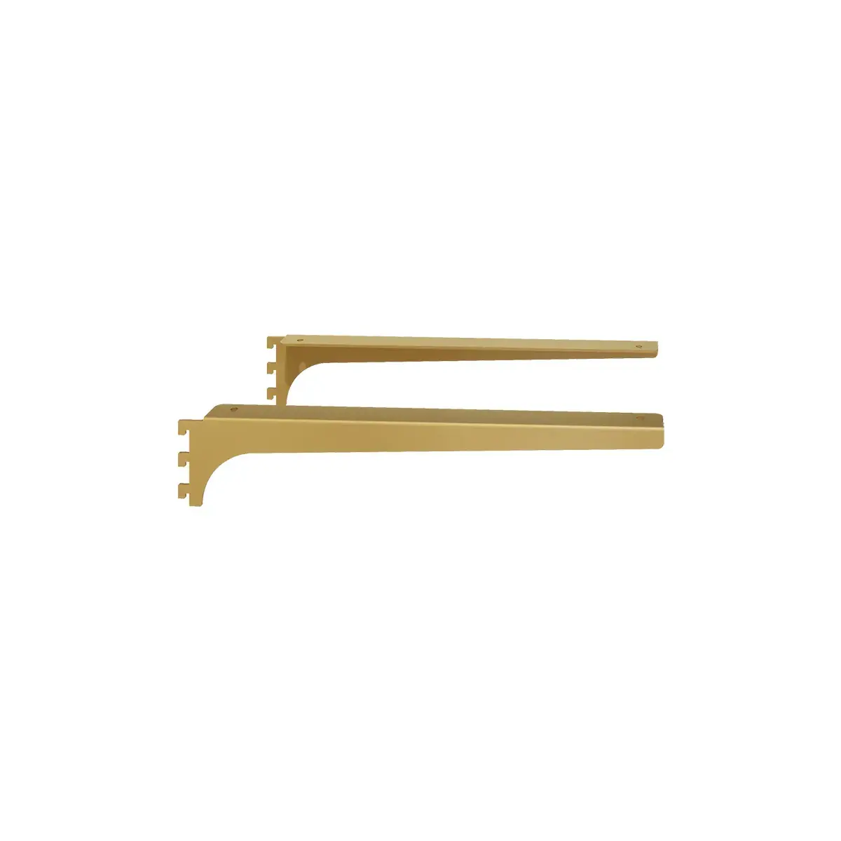 Consoles Métal Square Or L.38 cm - Lot de 2 - Ligne Square 25 or