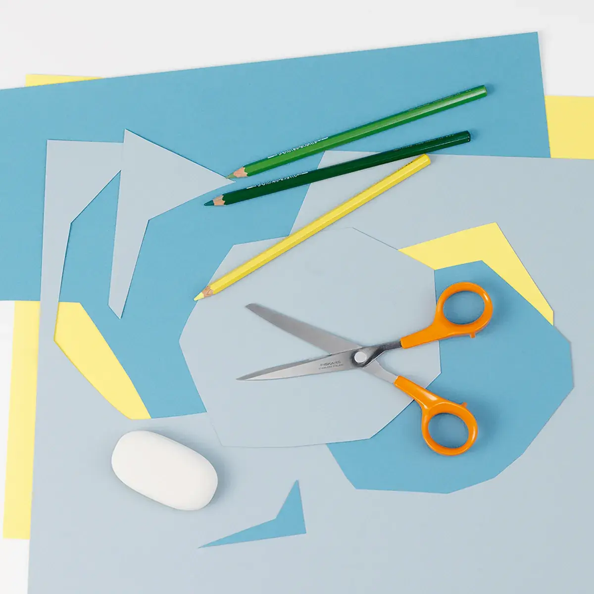 Ciseaux Ambidextres orange Fiskars Classic Universels 17 cm - Ciseaux-4