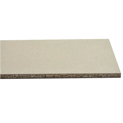 Tablette bois aggloméré brut 120 x 40 cm, ép. 18 mm - Lot de 2 - Tablettes Bois mélaminé