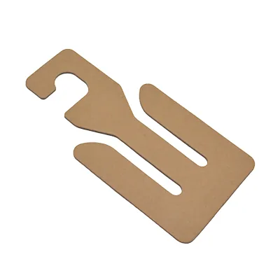 Cintres en carton pour chaussures - Brun - H 19,8 cm – Paquet de 10 - Cintres pour accessoires-2