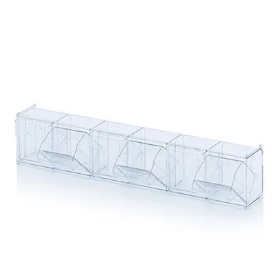 Bac 6 tiroirs basculants 60 x 9,1 x 11,3 cm - Blocs tiroirs-3