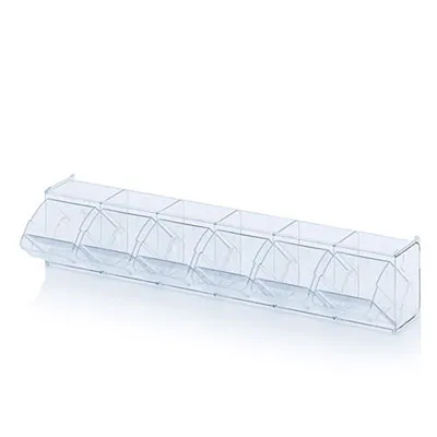 Bac 6 tiroirs basculants 60 x 9,1 x 11,3 cm - Blocs tiroirs-4