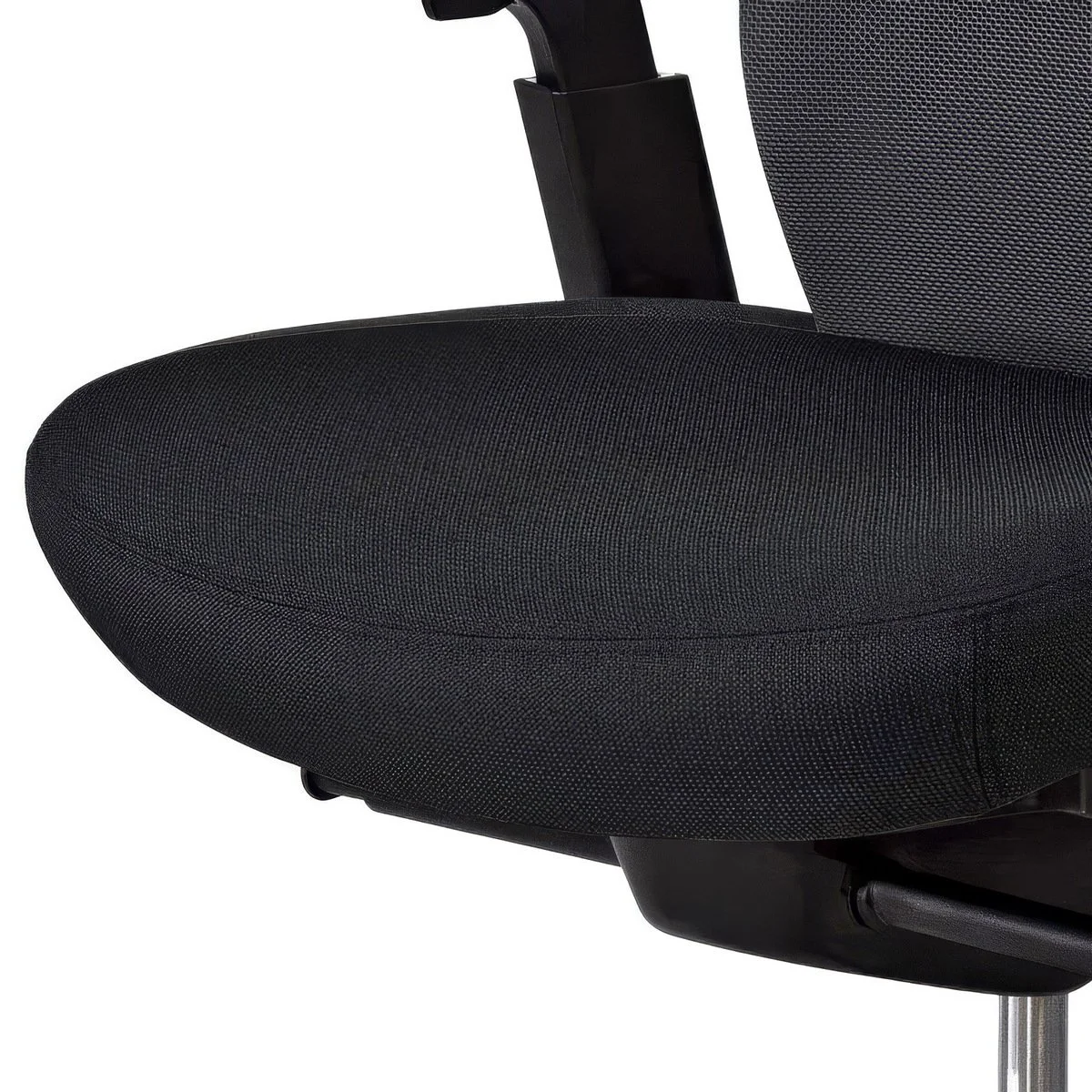 Siège de bureau ergonomique Ramses noir – assise ressorts, synchrone 4 positions, accoudoirs 4D - Sièges de bureaux-6