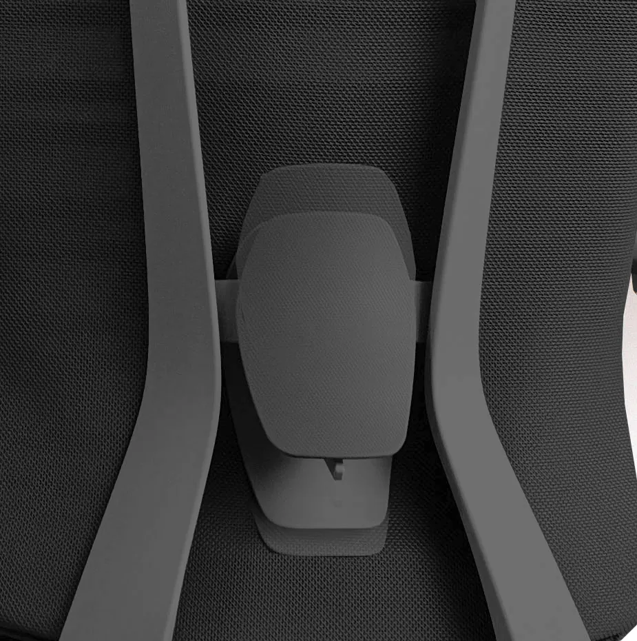 Siège de bureau ergonomique Ramses noir – assise ressorts, synchrone 4 positions, accoudoirs 4D - Sièges de bureaux-4