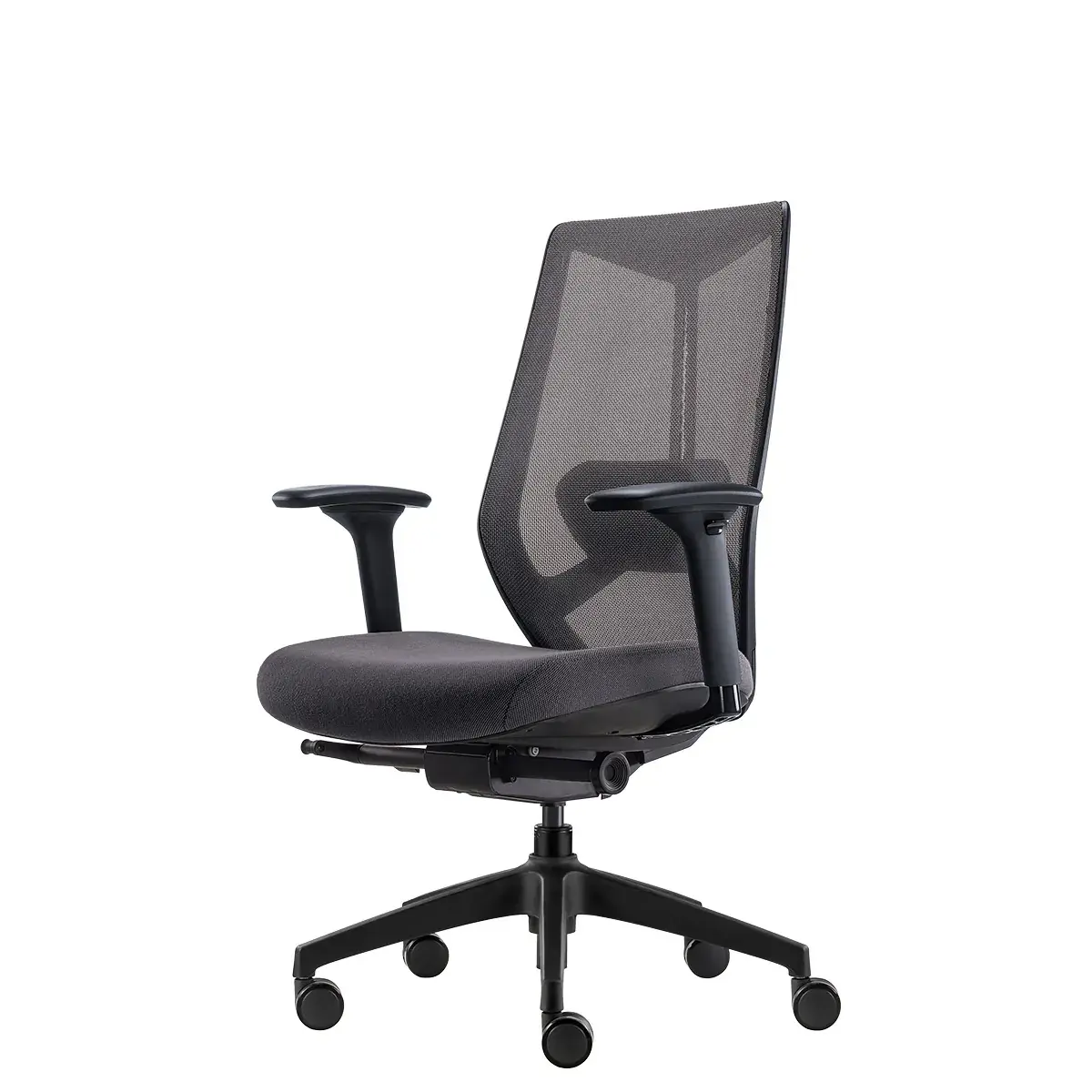 Siège de bureau design Arco Claudio Bellini synchrone 4 positions accoudoirs 3D - Noir - Sièges de bureaux, Fauteuils de bureaux